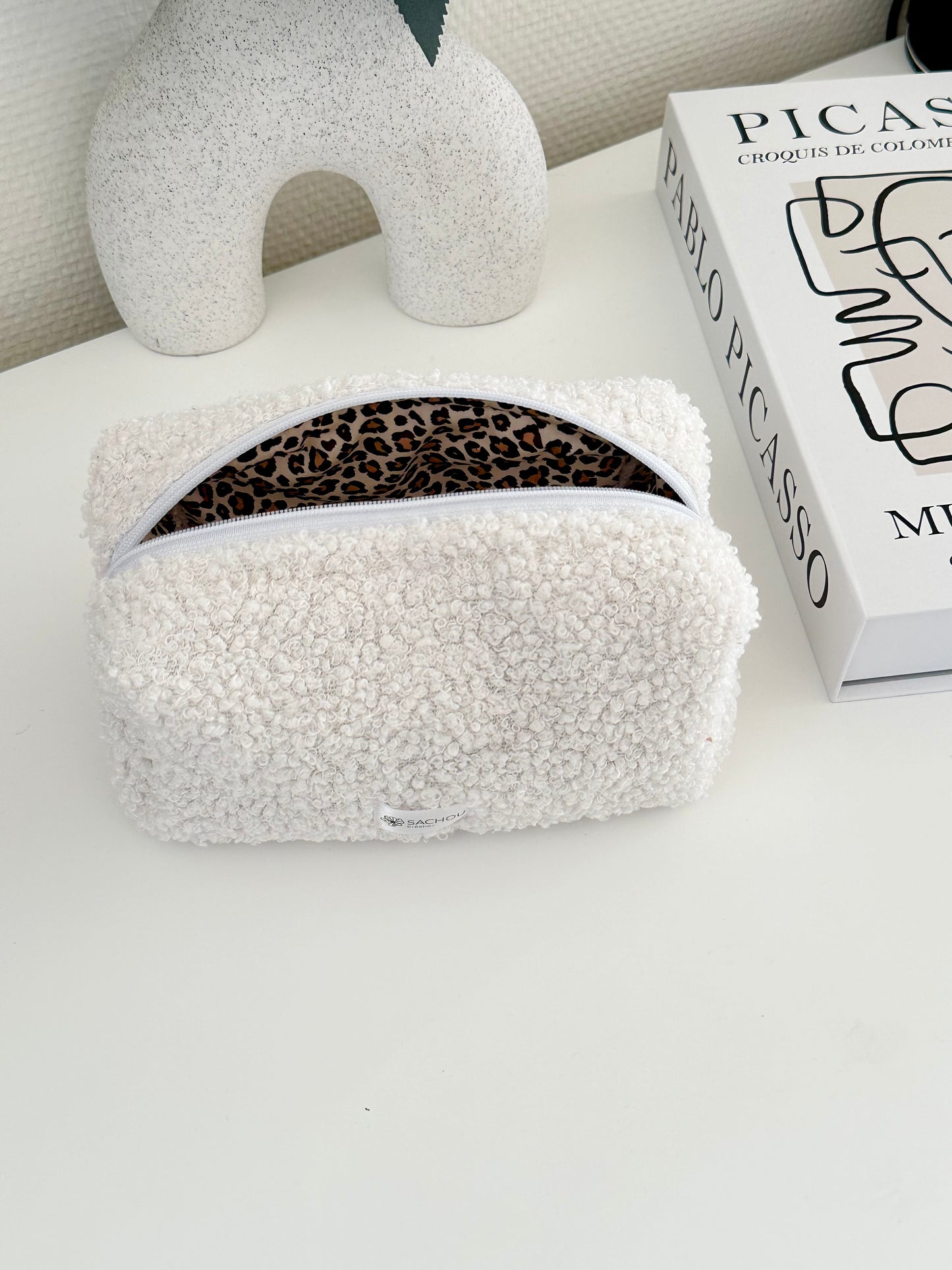 Trousse de toilette en peluche 🧸 /moumoute